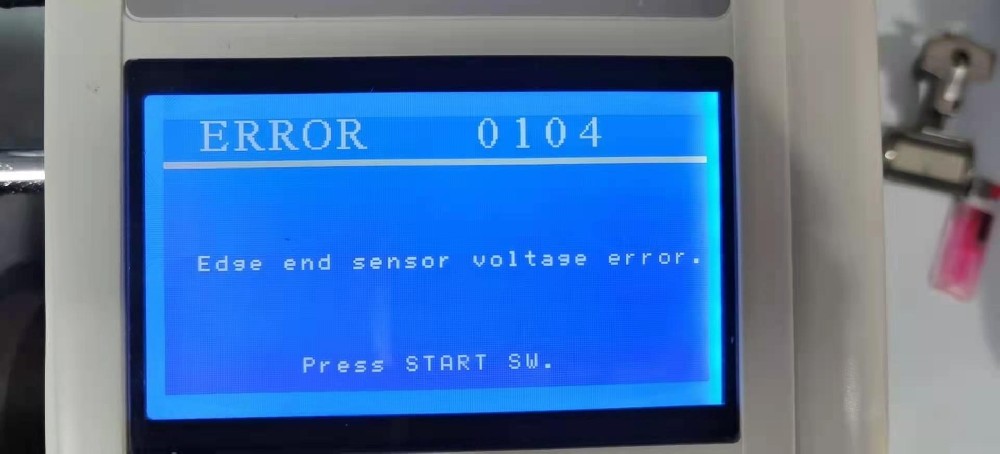 尼德克 LE-9000 故障0104