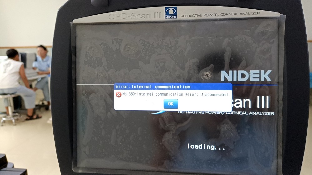 尼德克 OPD Scan3 故障380